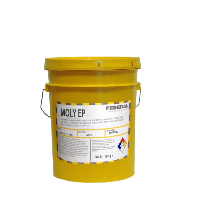 Moly Grease EP2 Federal Lubricantes